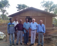 ROORKI-CBRI delegates visits to Anganawadi Kendra using Bamboo Technology